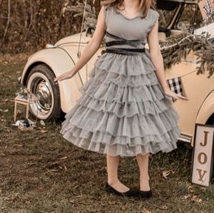 Joyfolie Geneva Dress in Blue Girls 14